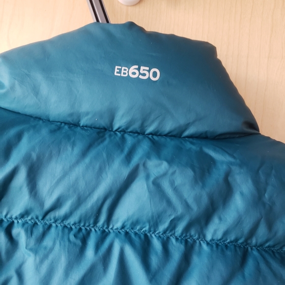 Eddie Bauer Women's Teal Puffer Vest XS 80% Down - Picture 5 of 11